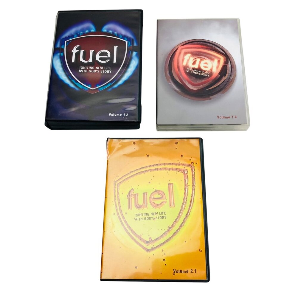 Fuel: Igniting New Life With Gods Story DVD Set 3 Volumes Student Bible Study